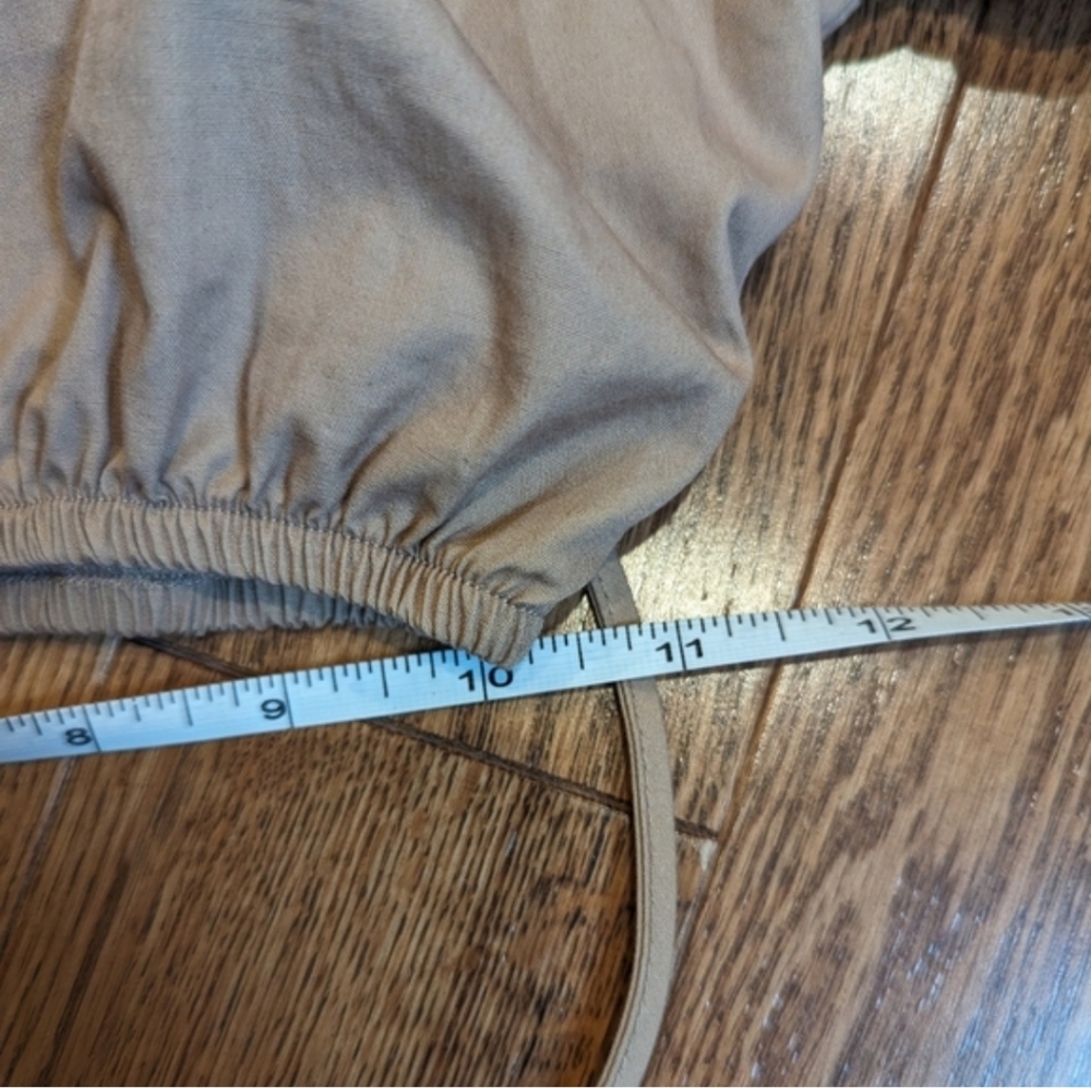 Garage Top Off The Shoulder Bubble Top Small Wrap Cottagecore Indie - Picture 7 of 9